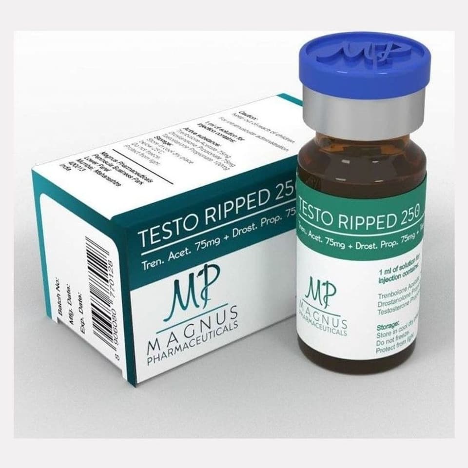 Testo Ripped 250 10ml/250mg Test Propionate/Trenbolone Acetate/Drostenolone Propionate
