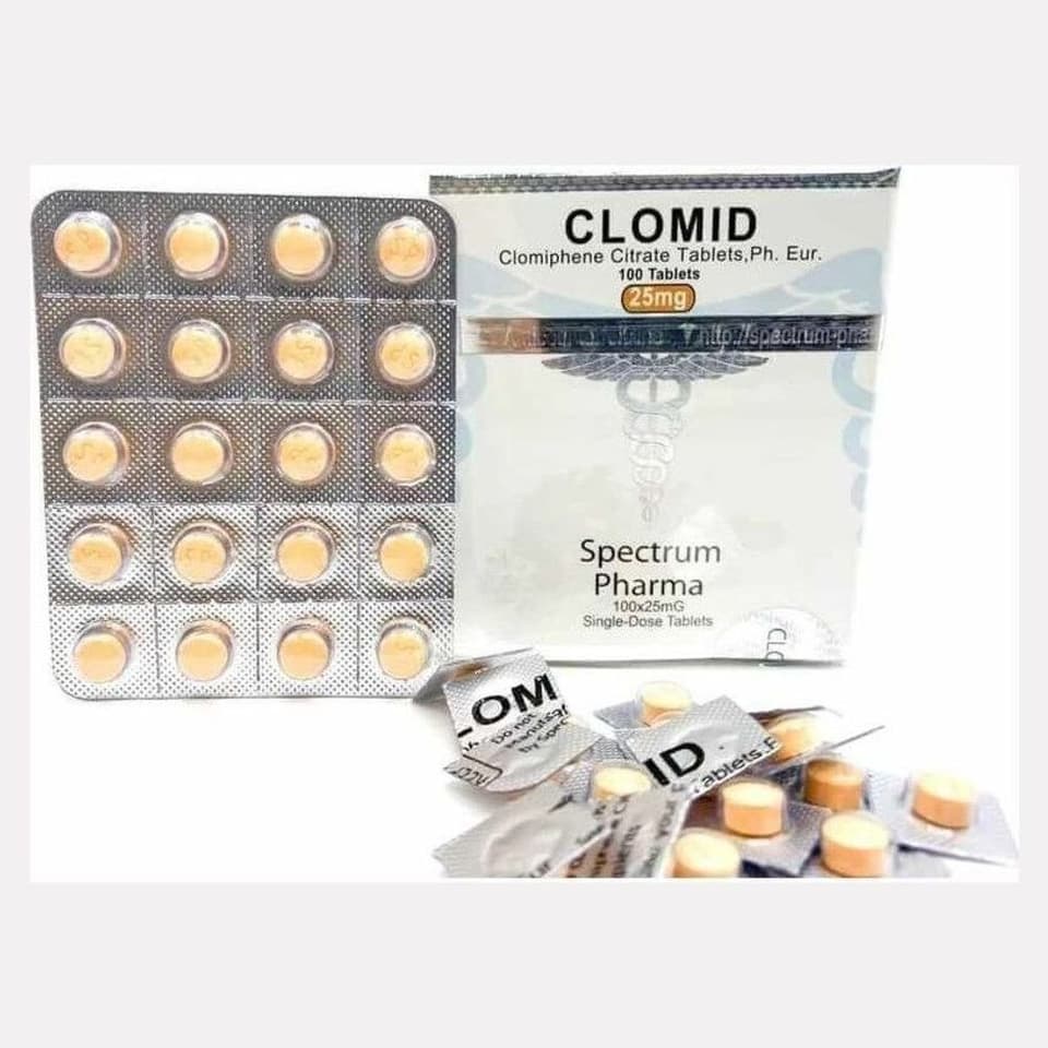 Clomid 25mg Spectrum Pharma